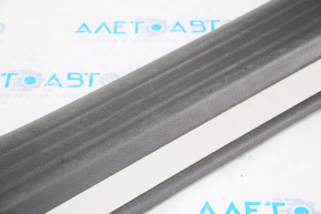 Door sill trim front left Infiniti QX50 19-20 black, with chrome trim, worn