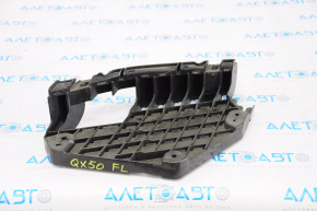 Front bumper mount under headlight left Infiniti QX50 19-20