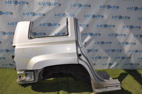 Quarter wing rear right Jeep Patriot 11-17 silver, small bumps