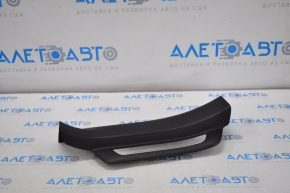 Door sill trim rear left Lexus RX350 RX450h 10-15 black, with chrome trim, worn