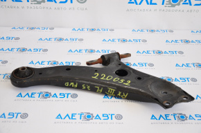Lower front left arm Lexus RX350 RX450h 10-15 cracked silent block