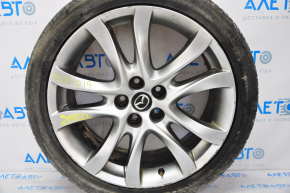 Wheel disk R19 5*114.3 Mazda 6 13-15 Grand Touring graphite, curb, cracked