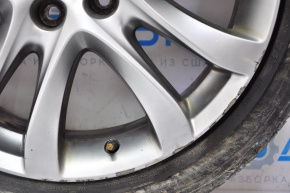 Wheel disk R19 5*114.3 Mazda 6 13-15 Grand Touring graphite, curb, cracked