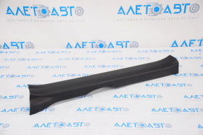 Door sill trim front left Toyota Prius 50 16-22 black, worn