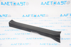 Door sill trim front right Toyota Prius 50 16-22 black, worn