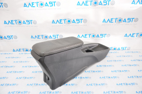 Console central armrest and cup holders Toyota Prius 50 16-20 black leather