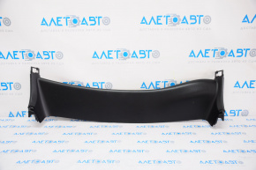 Trunk door trim central Toyota Prius 50 16-22 black under wiper, plastic defect