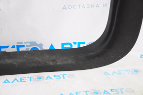 Door sill trim front left Chevrolet Camaro 16-23 convertible inside, black, worn