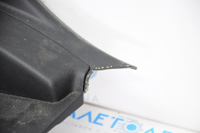 Left arch trim Ford Edge 15-24 black worn, broken edge