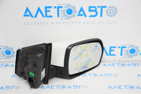 Right side mirror complete Ford Edge 15-18 9 pins, BSM, turn signal, backlight, white