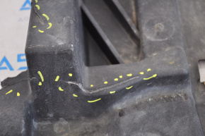 Front bumper protection Ford Escape MK3 13-16 prerest, cracks, tear