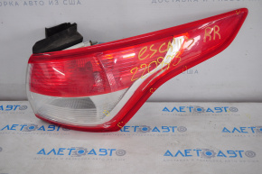 Outer wing lamp right Ford Escape MK3 13-16 prerest, cracks on glass