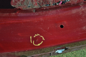 Quarter wing rear right Hyundai Sonata 11-12 red, bumps, dents