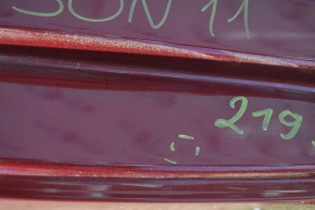 Quarter wing rear right Hyundai Sonata 11-12 red, bumps, dents