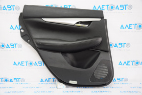 Door trim card rear left Infiniti QX50 19-20 black, scratches