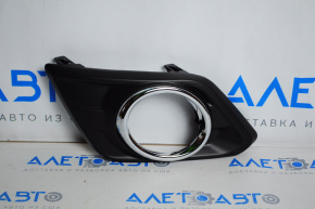 Left fog light frame Nissan Rogue 14-16