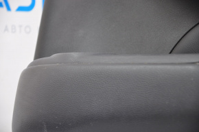 Door trim card rear right Nissan Pathfinder 13-19 black leather, rubbed