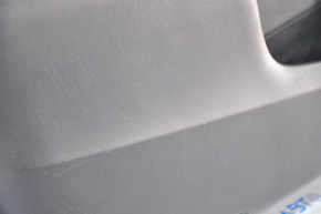 Door trim card front left Nissan Pathfinder 13-16 black leather, rubbed