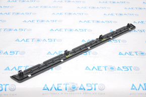 Door sill trim outer front right Nissan Pathfinder 13-20 black with chrome, worn