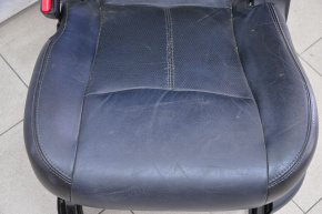 Driver's seat Nissan Pathfinder 13-16 with airbag, electric, leather black, headrest with monitor tear