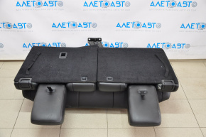 Rear row of seats 3 row Nissan Pathfinder 13-16 leather black, tear