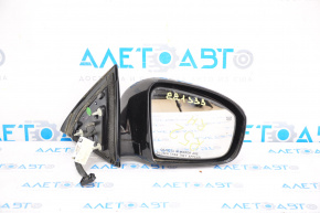 Side mirror right complete Nissan Pathfinder 13-16 13 pins, camera, heating, white, scratch camera