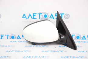Side mirror right complete Nissan Pathfinder 13-16 13 pins, camera, heating, white, scratch camera