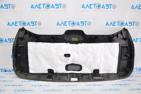 Lower tailgate trim Nissan Pathfinder 13-20 black, scratches, without plug