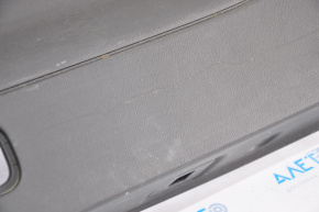 Lower tailgate trim Nissan Pathfinder 13-20 black, scratches, without plug