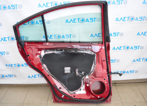 Door assembly rear left Subaru Legacy 15-19 red H2Q, butt