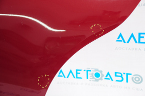 Door assembly rear left Subaru Legacy 15-19 red H2Q, butt