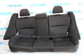 Rear row of seats 2 row Subaru Legacy 15-16 cloth black
