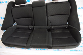 Rear row of seats 2 row Subaru Legacy 15-16 cloth black