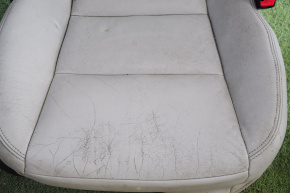 Passenger seat Toyota Avalon 13-14 with airbag, electric, gray leather, cracks in leather