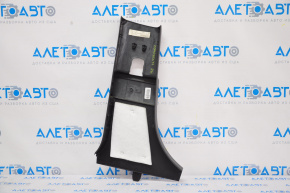 Center pillar trim lower right Jeep Compass 11-16 black, scratches
