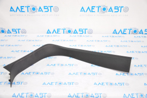 Upper right tailgate trim Jeep Compass 11-16 black, scratches