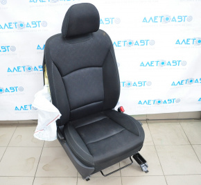Passenger seat Subaru Legacy 15-17 without airbag, mechanic, cloth black, Strelnushvee