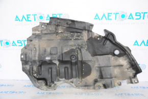 Right engine guard Toyota Avalon 13-15 pre-rest, broken fasteners, tears, scratches
