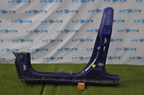 Body pillar central left with threshold Toyota Prius 50 16-22 blue