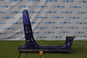 Body pillar central right with threshold Toyota Prius 50 16-22 blue
