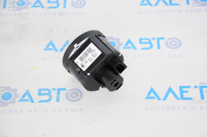 Light control VW Jetta 11-15 USA without fog lights, chrome insert
