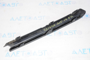 Insert in the side grille of the front bumper right VW Jetta 15-18 USA without fog lights, scratch