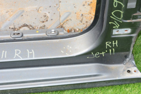 Front right quarter VW Jetta 11-18 USA gray, dent, on body
