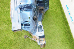 Body pillar with glass right VW Jetta 19-24 blue, on the body
