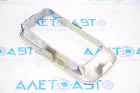 Chrome insert in the radiator grille Jeep Compass 11-16 3 broken guides