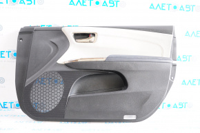 Door trim panel, front right, Toyota Avalon 13-15, black with gray insert
