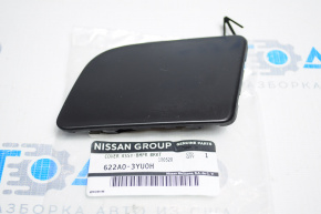 Plug towing hook front bumper Nissan Sentra 16-19 rest