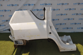 Quarter wing rear right Jeep Compass 11-16 white, bumpers, rusty threshold