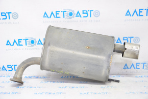 Rear muffler with barrel, left, Lexus ES350 13-16, with tip
