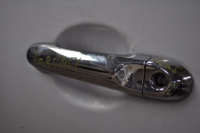 External handle plug front left Nissan Versa 12-19 usa chrome